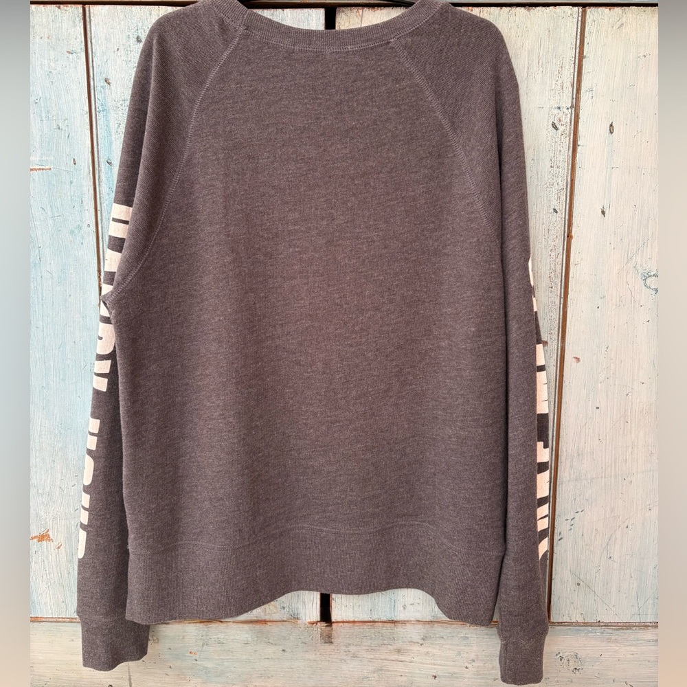 “Take Me To Happy Hour” Gray Knit Sweater by Junk Food Los Angeles - Picture 4 of 16
